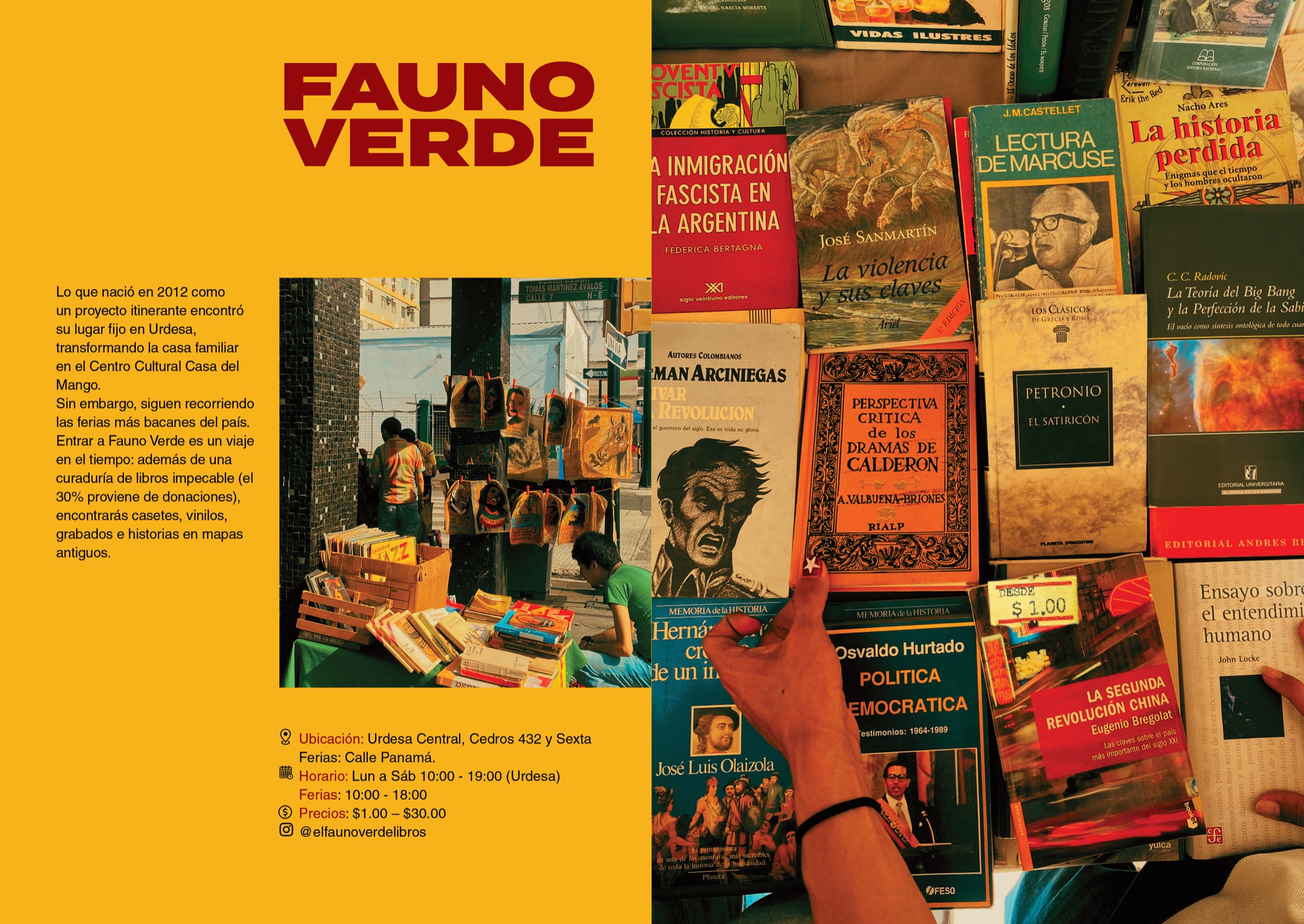 Página de la guía: Fauno Verde